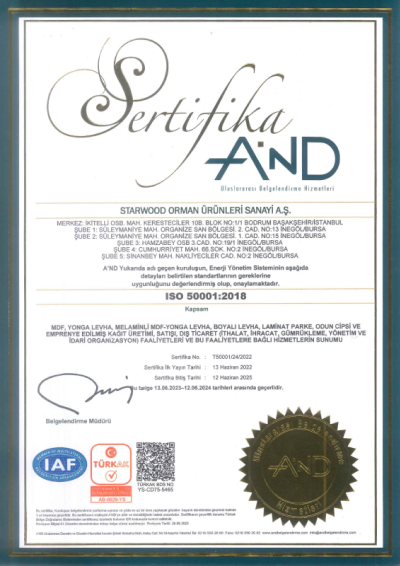 Starwood ISO-50001.2018 TR