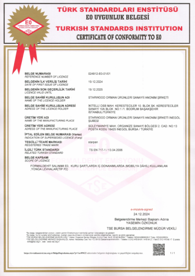 Starwood TS EN 717-1